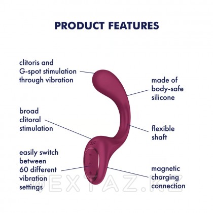 Satisfyer G for Goddess 2 вибраторы күлгін от sex shop Extaz фото 2