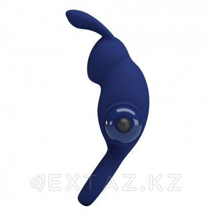 Көк қоян дірілі бар эрекциялық сақина от sex shop Extaz фото 4