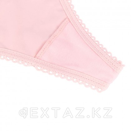 Танга сексуалды Флоральды Лейс қызғылт Трусики (XL-2XL өлшемі) от sex shop Extaz фото 8