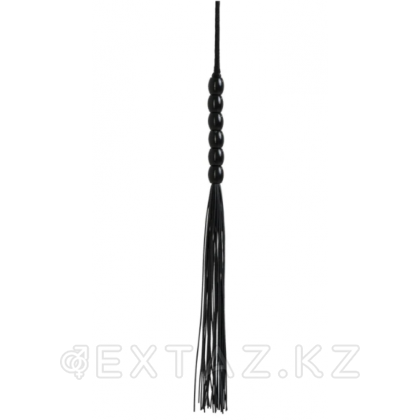 Мини плеть из силикона черная  от sex shop Extaz фото 2