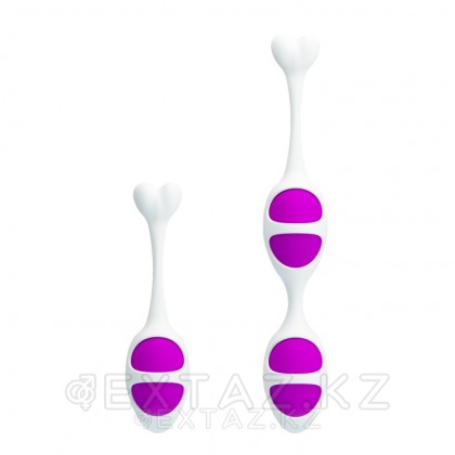 Силиконды қынаптық шарлар жиынтығы (30г. / 40г.) от sex shop Extaz