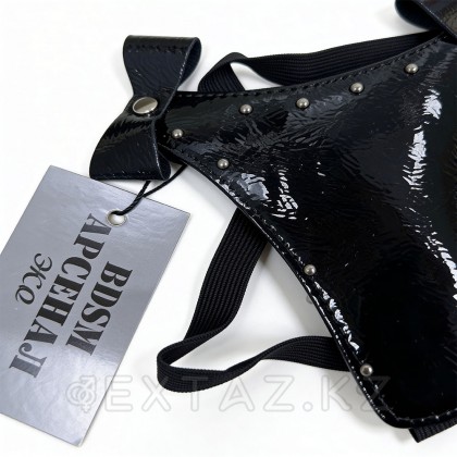 Садақтары бар эко-былғарыдан жасалған лактар от sex shop Extaz фото 2