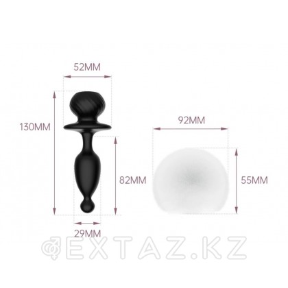 Magic BUNNY вибратор қара от sex shop Extaz фото 2