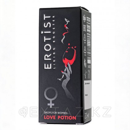 Әйелдерге арналған Erotist LOVE POTION қызықты тамшылары (20 мл) от sex shop Extaz фото 4
