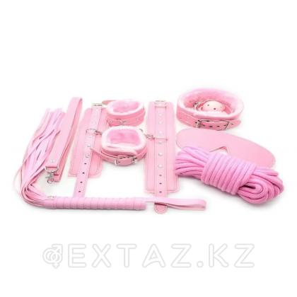 БДСМ набор 10 предметов, розовый от sex shop Extaz фото 7
