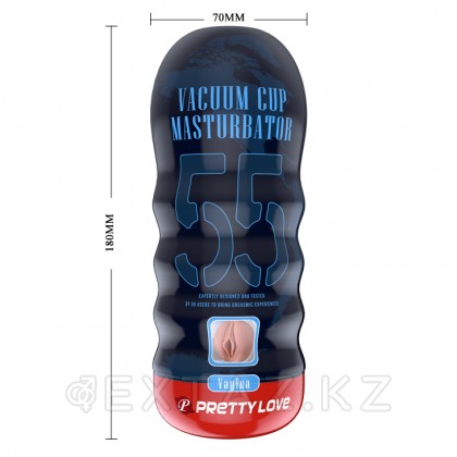 Мастурбатор-вагина түтікте вакууммен Baile от sex shop Extaz фото 7