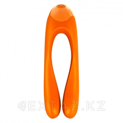 Satisfyer candy cane шағын саусақ вибраторы қызғылт сары от sex shop Extaz