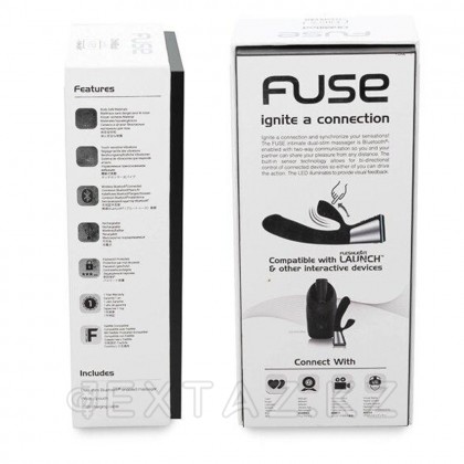 KIIROO ' s ohmibod Fuse Қос стимуляцияланған Вибратор (қара) от sex shop Extaz фото 5