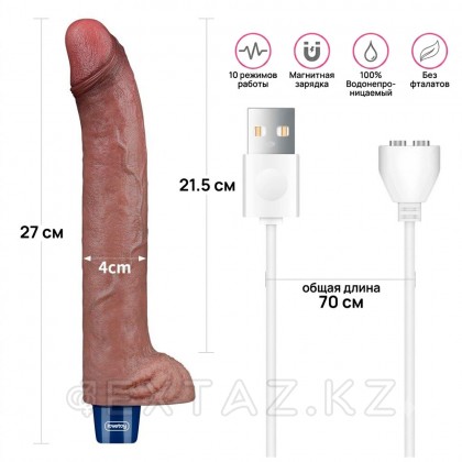 Шынайы SOFTEE вибраторы (27 * 4 см.) от sex shop Extaz фото 11