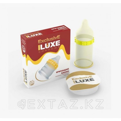 Презерватив LUXE EXCLUSIVE айқайлаған банан (қосарланған.1 дана. от sex shop Extaz фото 3