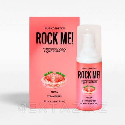 Nuei rock me сұйық вибраторы! құлпынай, 20 мл от sex shop Extaz фото 2