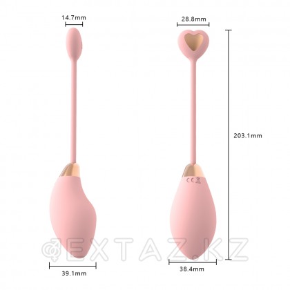 Виброяйцо Little heart purple (синхронизация с смартфоном) от sex shop Extaz фото 4