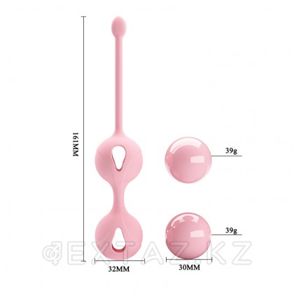 Вагинальные шарики со смещённым центром тяжести 78 гр.  от sex shop Extaz фото 2