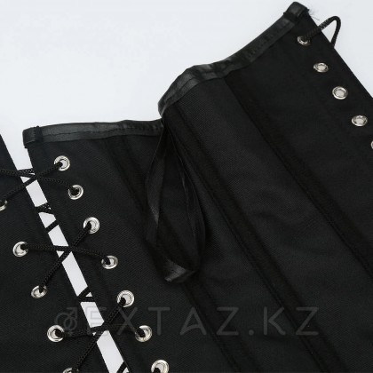 Кожаный корсет на шнуровке от sex shop Extaz фото 3