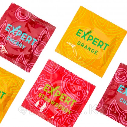 EXPERT Fruit Mix презервативтері, жеміс хош иістендірілген, 15 дана от sex shop Extaz фото 4