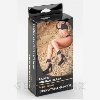 Lady ' s arsenal Black аяққа арналған бұғаулар от sex shop Extaz фото 3