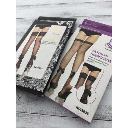 Чулки женские Beileisi 2035-1 (23-25, чёрный) от sex shop Extaz фото 2
