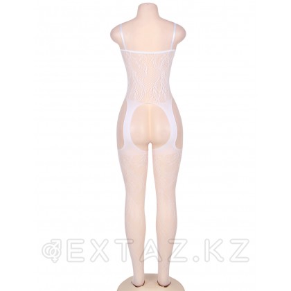 Боди сетка Crotchless White (M) от sex shop Extaz фото 3