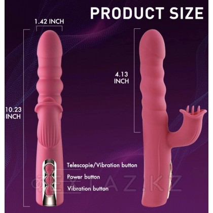 Вибратор с клиторальной стимуляцией Wave от sex shop Extaz фото 2