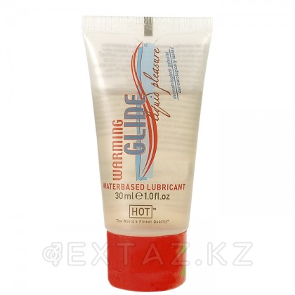 Лубрикант с разогревающим эффектом HOT Warming Glide, 30 мл от sex shop Extaz