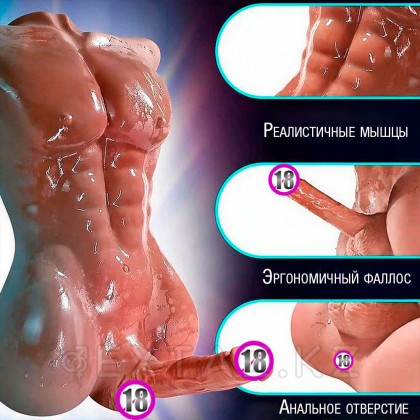 Companionx Jeff 9 кг пенисі бар сексуалды ерлер денесі от sex shop Extaz фото 5