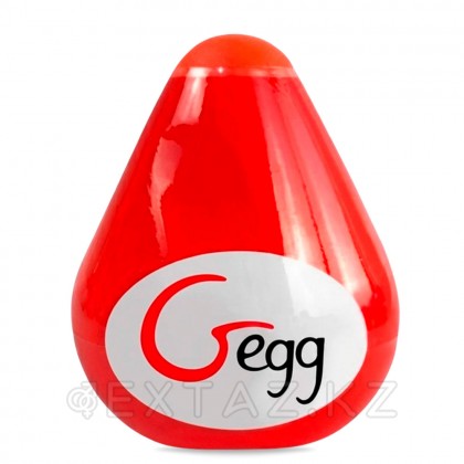 Gvibe Gegg Red-мастурбатор жұмыртқа, 6. 5х5 см (қызыл) от sex shop Extaz