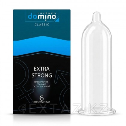 Domino Classic Extra Strong презервативтері, ерекше берік, 6 дана от sex shop Extaz