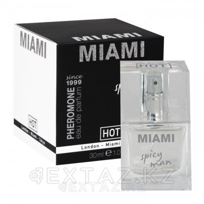 Miami spicy man 30 мл феромондары бар ерлер парфюмериясы. от sex shop Extaz фото 2