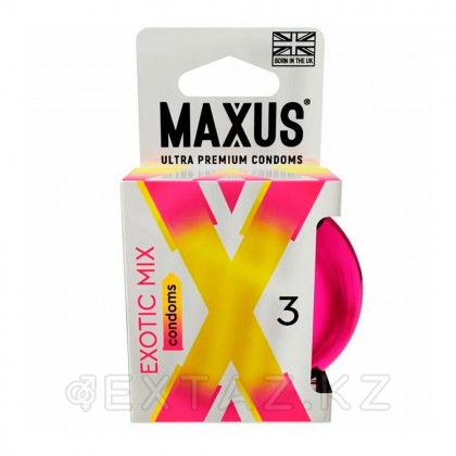 MAXUS X - Edition Exotic Mix презервативтері, хош иісті, 3 дана от sex shop Extaz