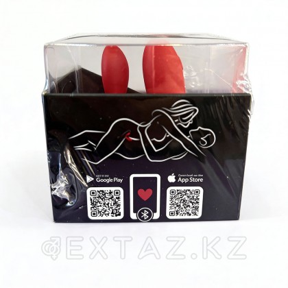 Amovibe қолданбасы арқылы басқарылатын tween+ жұп вибраторы қызыл от sex shop Extaz фото 5