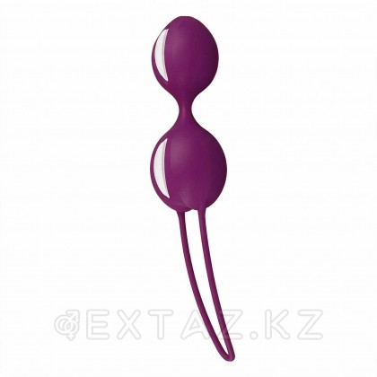 Қынаптық шарлар Fun factory SMARTBALLS DUO, күлгін-ақ от sex shop Extaz