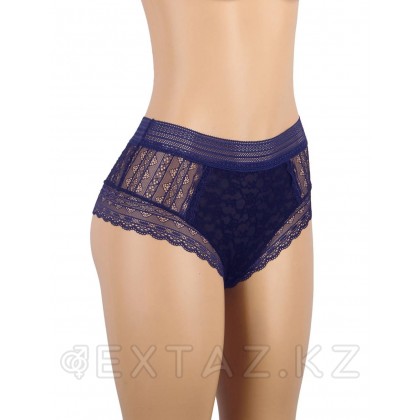 Бразилиялық Floral Lace көк Трусики (XS-S өлшемі) от sex shop Extaz фото 7