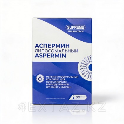 Аспермин капсулалары Supreme PHARMATECH n462 30 дана. от sex shop Extaz фото 7