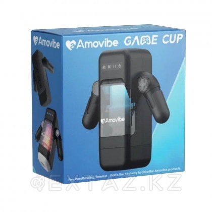 Amovibe ұсынған Game Cup (қара) инновациялық мастурбатор роботы от sex shop Extaz фото 17