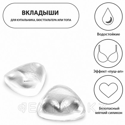 Көкірекше төсеніштері, бу, 10 × 10 см, түсі мөлдір от sex shop Extaz