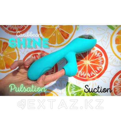 Вибратор с клиторальной стимуляцией Alive Caribbean Shine от Adrien Lastic от sex shop Extaz фото 8