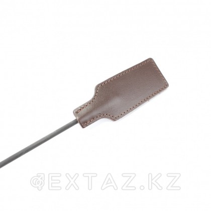 Қоңыр былғарыдан жасалған кәсіби Стек от sex shop Extaz