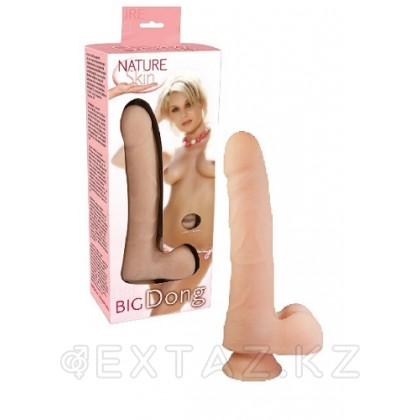 Nature Skin Фаллоимитатор на присоске Big Dong  от sex shop Extaz