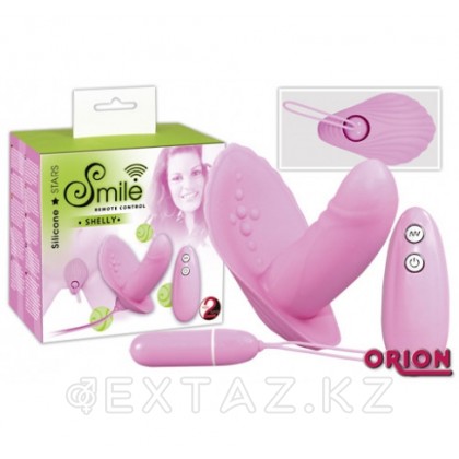 Smile Клиторальный вибратор Muschel розовый            от sex shop Extaz