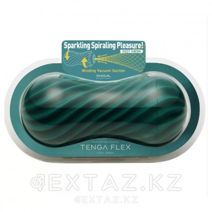 Tenga Flex Fizzy Green Мастурбаторы от sex shop Extaz фото 6