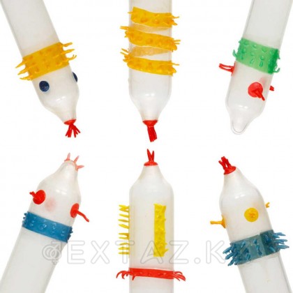 Шипастая резина  «Sila Imperatora» №1  презерватив от sex shop Extaz