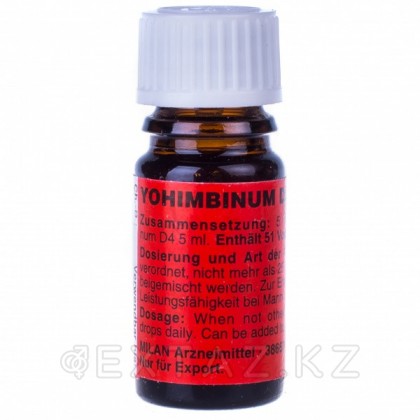 Возбуждающие капли  «Yohimbinum D4» от sex shop Extaz