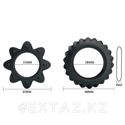 КОЛЬЦО ЭРЕКЦИОННОЕ 2 шт от sex shop Extaz фото 4
