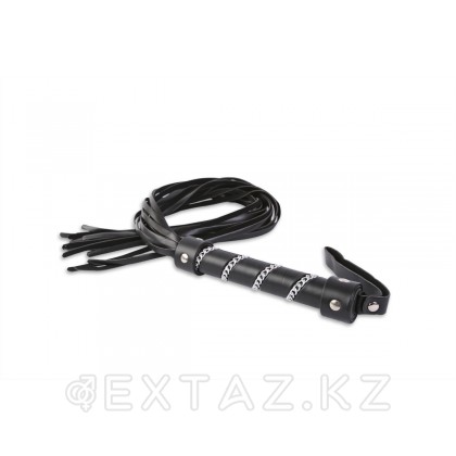 Плеть-многохвостка с витой рукояткой от sex shop Extaz