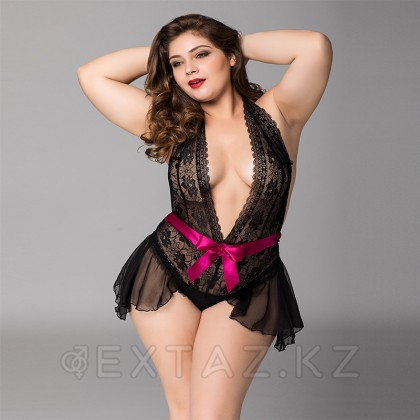 Обворожительный тедди (2XL-3XL) от sex shop Extaz фото 3