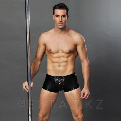 Виниловые шорты от sex shop Extaz