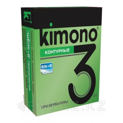 ПРЕЗЕРВАТИВЫ KIMONO (контурные) 3 шт. от sex shop Extaz