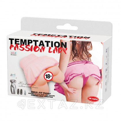 Діріл және дауыстық сүйемелдеу бар қос мастурбатор Temptation от sex shop Extaz фото 8