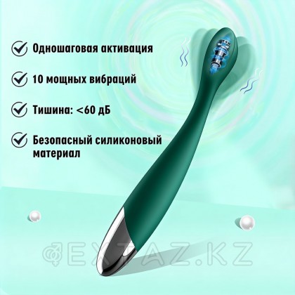 Әмбебап иілгіш діріл массажы, жасыл от sex shop Extaz фото 8
