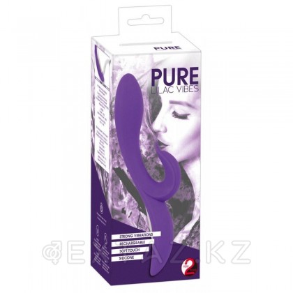 Вибратор с двойным моторчиком Pure Lilac Vibes Rabbit от sex shop Extaz